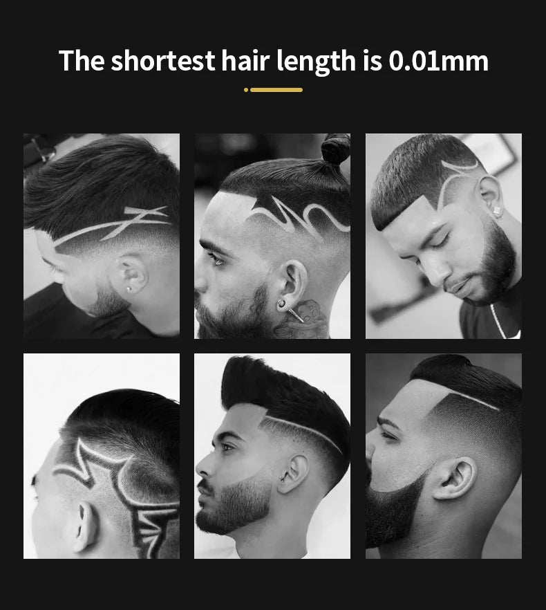 Kemei Professional Hair Clipper & Trimmer Kit – Cordless Barber Set